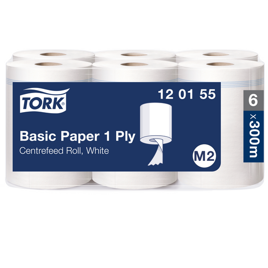 Tork Basic Centrefeed Wiping Paper