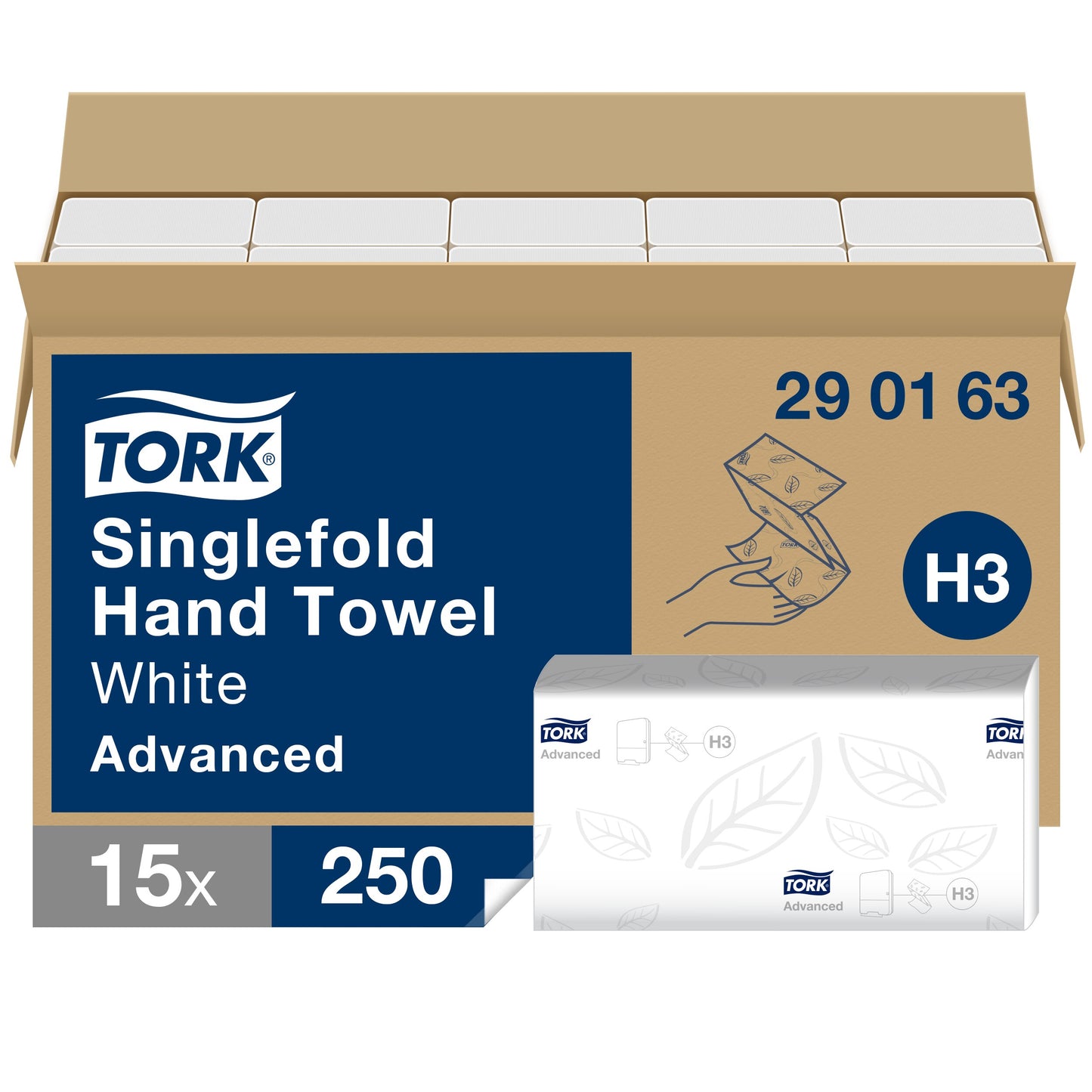 Tork Soft Singlefold Hand Towels